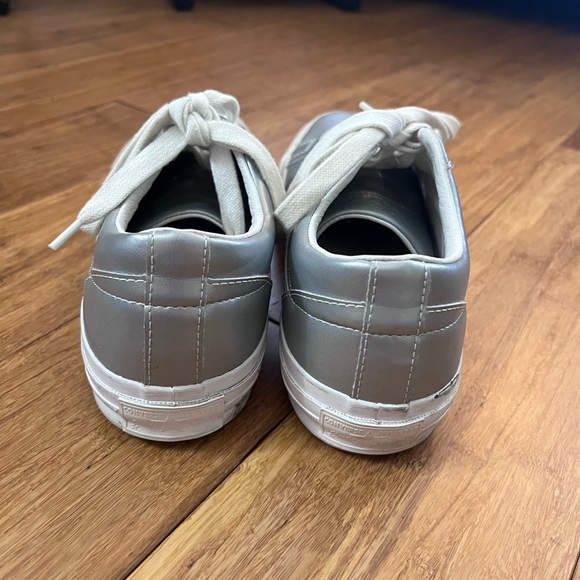 Golf Wang Tyler the Creator Converse Silver Sneakers - Picture 4 of 4